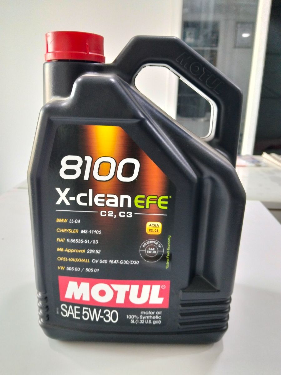 Motul 8100 X-clean Efe 5W-30, 5l.