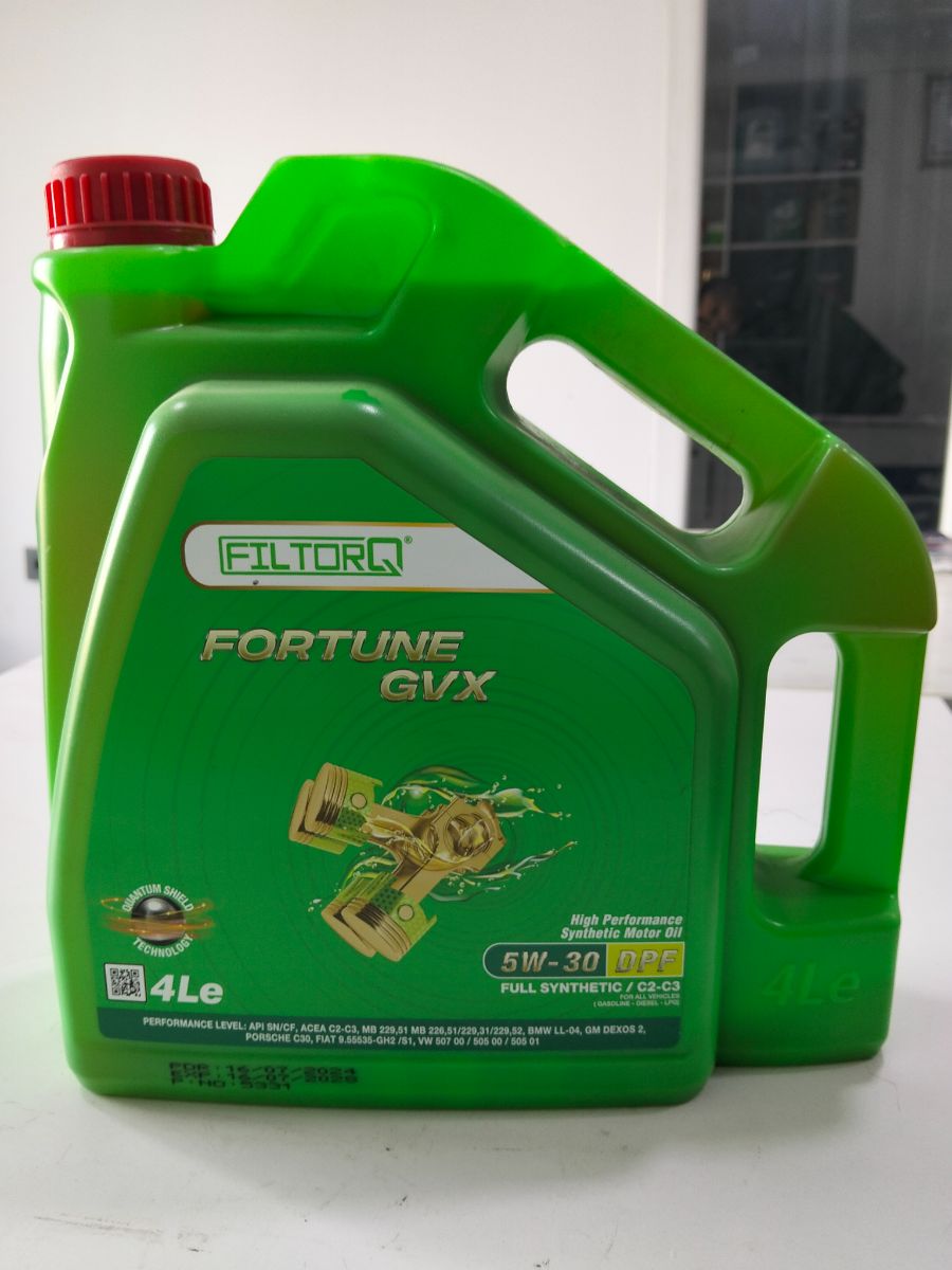 Filtorq Fortune GVX 5W-30, 4l.