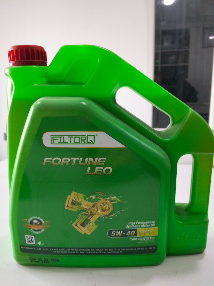 Filtorq Fortune LEO 5W-40 DPF, 4l.