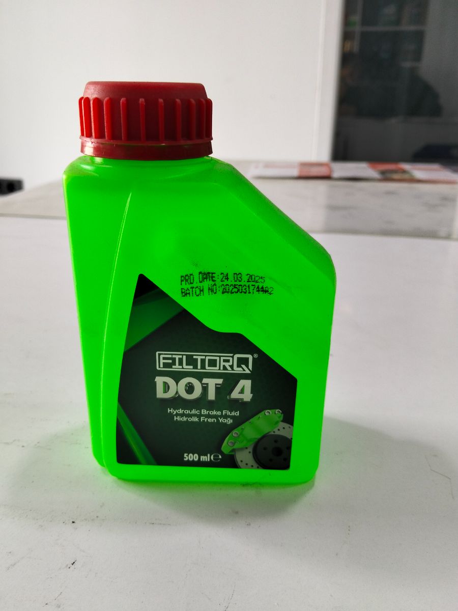 Filtorq DOT 4 Fren yağı, 500ml.